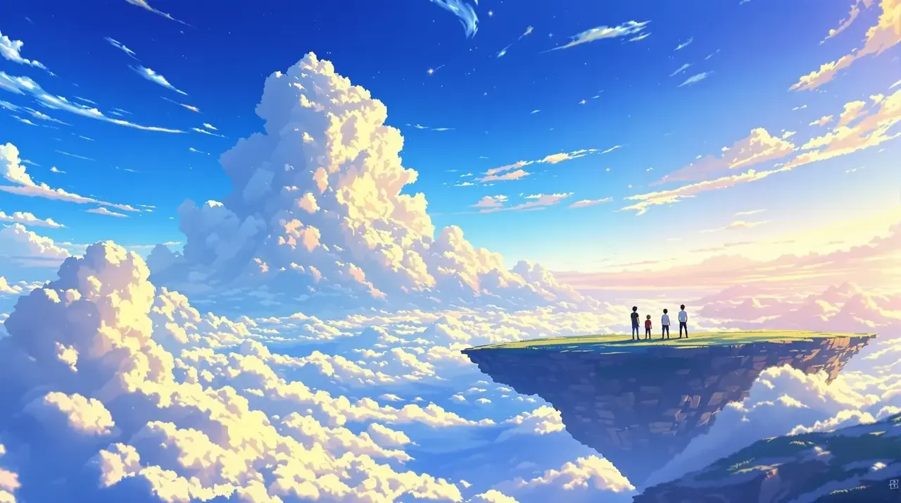 云上城少年 背景图